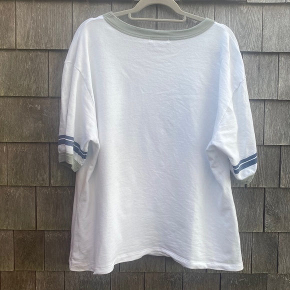 Free People Ragabond Retro Ringer Tee SZ XL - Picture 2 of 6